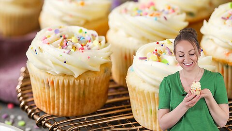 Confetti Cupcakes