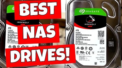 What Is The BEST NAS Drive? Seagate IronWolf & IronWolf Pro With Extra DATA RESCUE Warranty