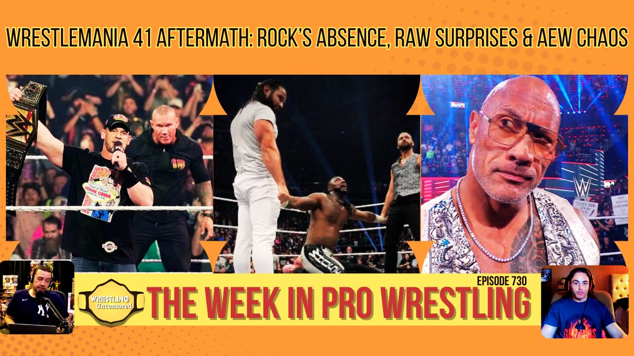WrestleMania Fallout: Cena, Orton, Rock, and Bloodline Drama