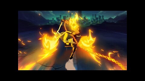 Johnny Blaze Debuts as Ghost Rider