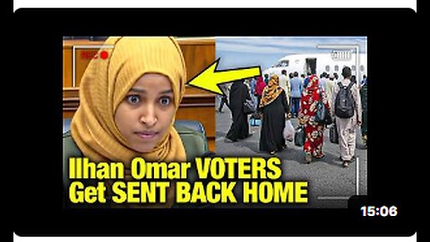 Breaking- Ilhan Omar In Utter Terror As Thousands Of her Voters Just got Sent Back!!!