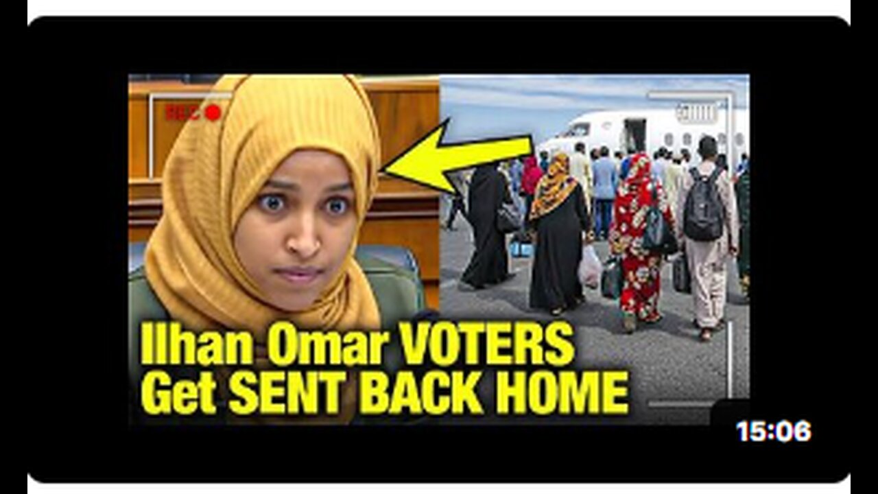 Breaking- Ilhan Omar In Utter Terror As Thousands Of her Voters Just got Sent Back!!!