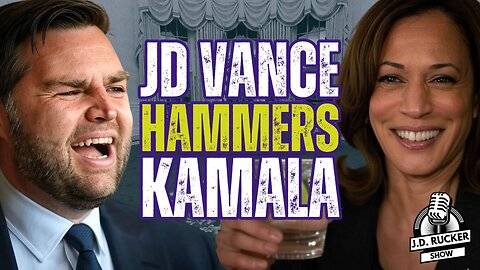 JD Vance Calls Kamala Harris a Drunk