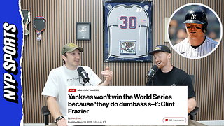Clint Frazier RESPONDS to New York Post article about Yankees World Series take