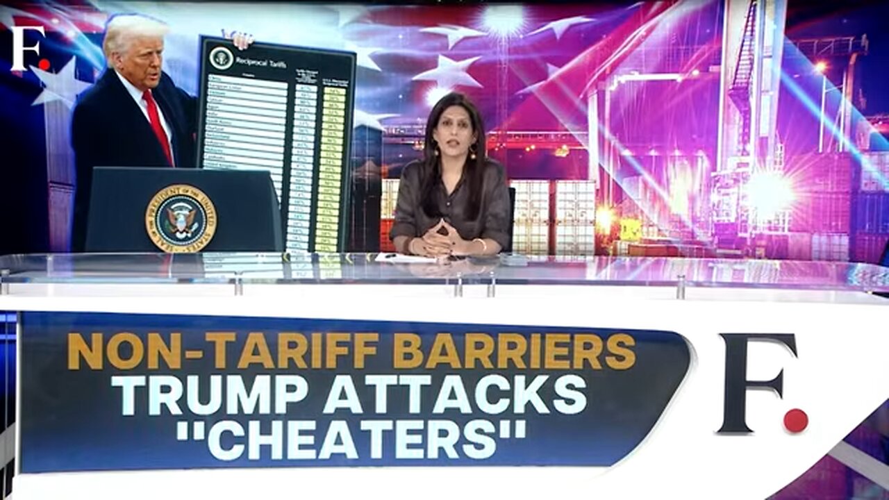 Trump Accuses Countries of "Cheating" with Non-Tariff Barriers