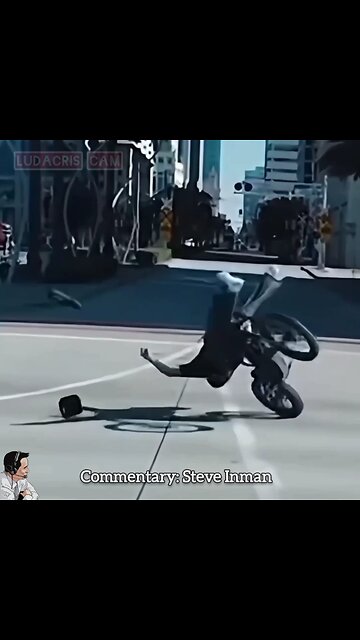 He thought he could pass the red light. He thought wrong.