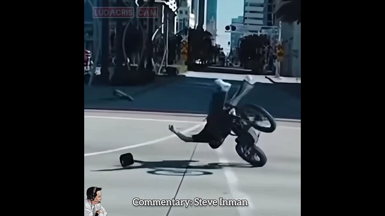 He thought he could pass the red light. He thought wrong.
