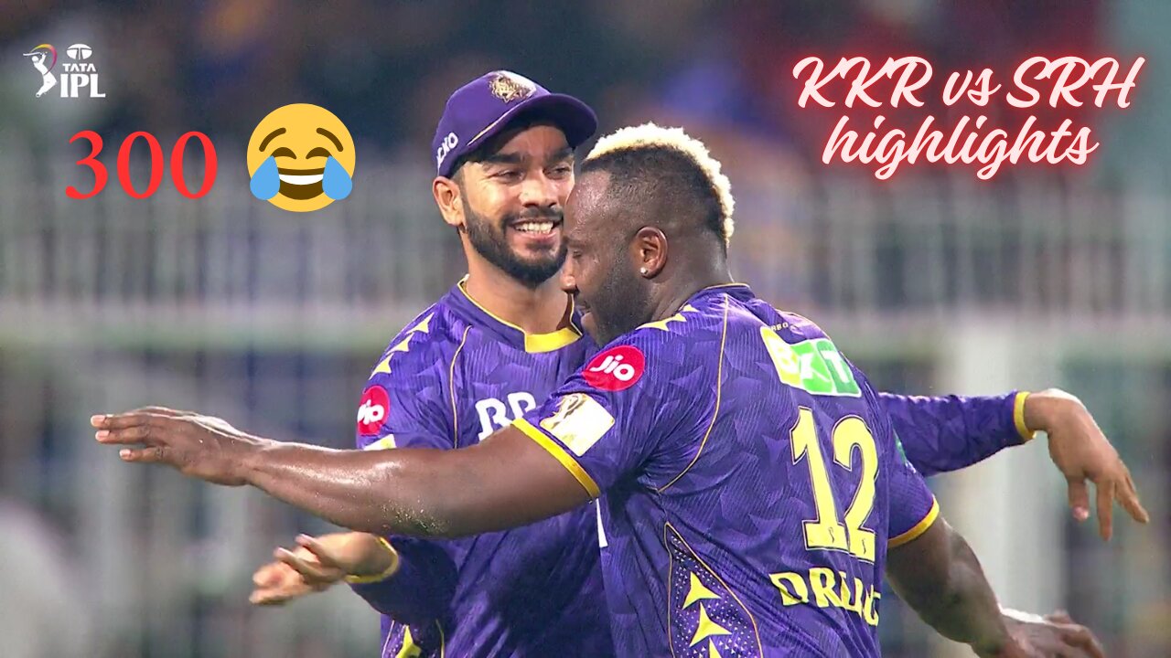KKR vs SRH match highlights and review