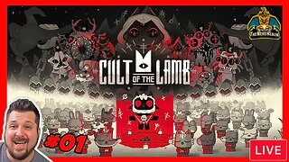 Cult of the Lamb #01 | Join my Cult! | 1st Time Playing | Nerd Realm Playthrough