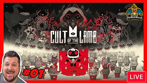 Cult of the Lamb #01 | Join my Cult! | 1st Time Playing | Nerd Realm Playthrough