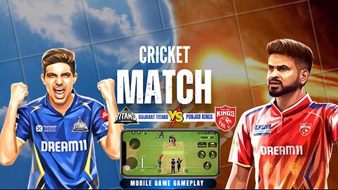 GT vs PBKS | आखिरी ओवर में जबरदस्त मुकाबला🔥 | Cricket Captain 25 Gameplay | IPL 2025 Simulation