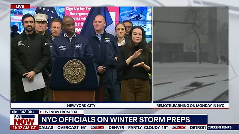 NYC Mayor Mamdani provides update on historic winter storm