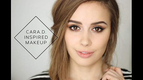 Cara Delevingne Inspired Makeup | Hello October