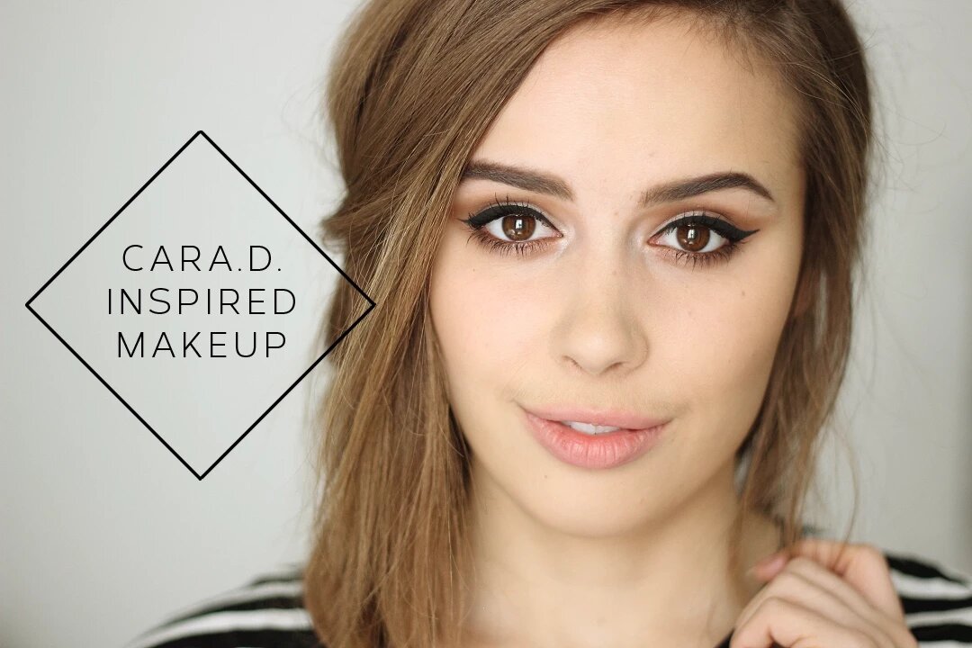 Cara Delevingne Inspired Makeup | Hello October