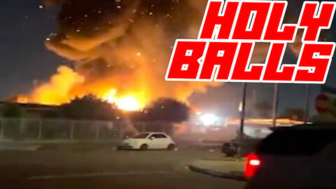House Full Illegal Fireworks Explodes in California
