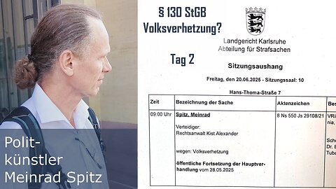 📢 „Impfen macht frei“ hat mit „Hetze“ nichts zu tun! 🔥 Berufungsverhandlung in Karlsruhe ⚖️