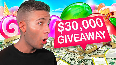 GIVING AWAY $30,000 IN CASH TO ONE OF YOU!