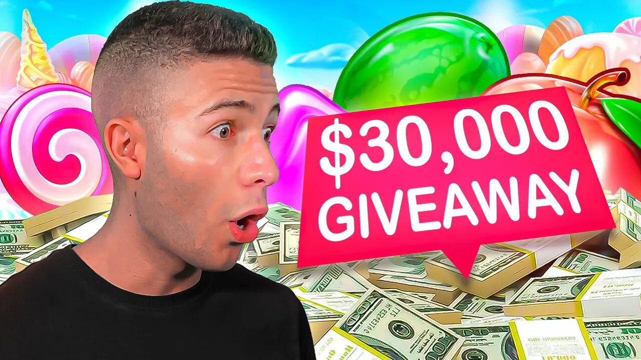 GIVING AWAY $30,000 IN CASH TO ONE OF YOU!