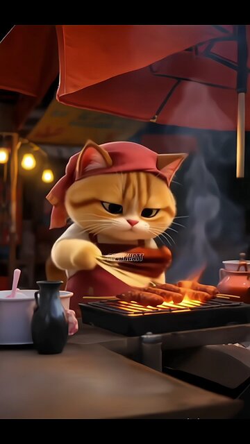 Don't let the satay burn