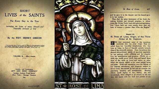 Saint Rose of Lima {August 30} 📖🎧