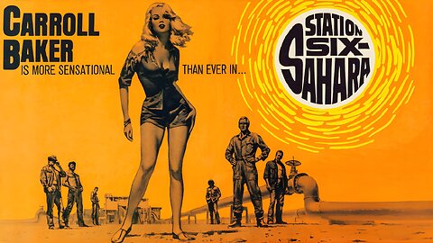 Station Six-Sahara (1963) Carroll Baker, Ian Bannen, Denholm Elliott