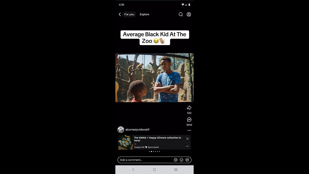 ai describes black people at the zoo