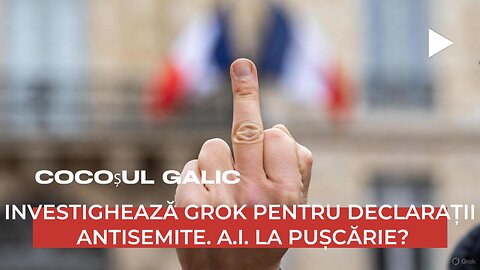 THE GALIAN COCK INVESTIGATES GROK FOR STATEMENTS. IS A.I. GOING TO PRISON?