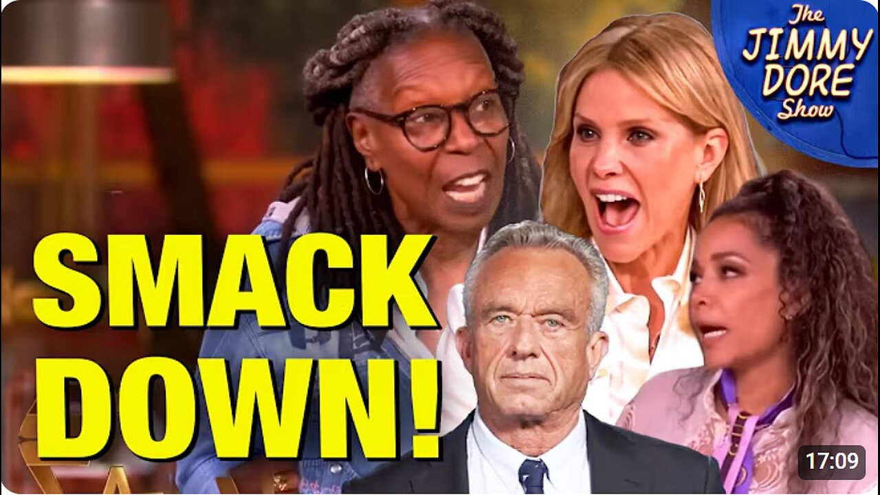 “The View” Gets SCHOOLED By RFK’s Wife Cheryl Hines! | Jimmy Dore 10/18/25