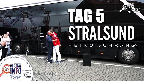 CORONA INFO Tour – Stralsund | 2020-10-01 – Tag 5 mit Heiko Schrang