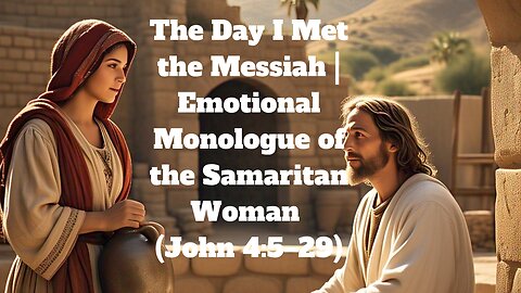 The Day I Met the Messiah | Emotional Monologue of the Samaritan Woman (John 4:5–29)