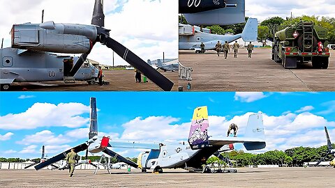 KAMANDAG 9's MV-22B Ospreys Get MAINTENANCE OVERHAUL!