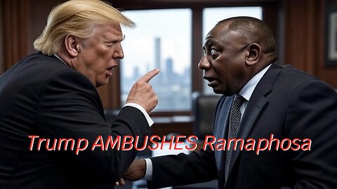 Trump “AMBUSHES,” South African President, Ramaphosa