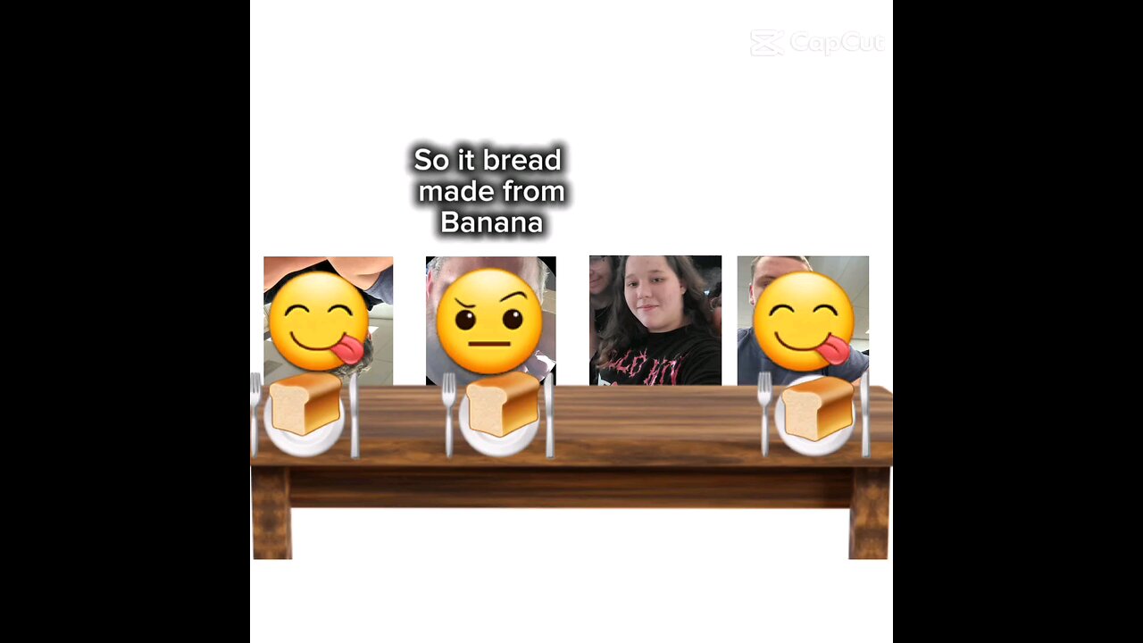 banana bread meme which one do u like more normal version or gacha version