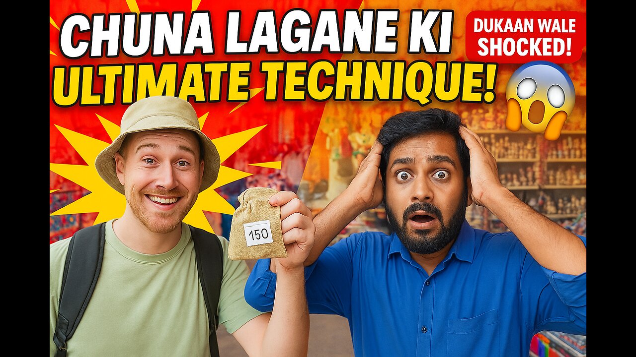 Chuna Lagane Ki Ultimate Technique – Dukaan Wale Ne Haar Maan Li!_ PART 1
