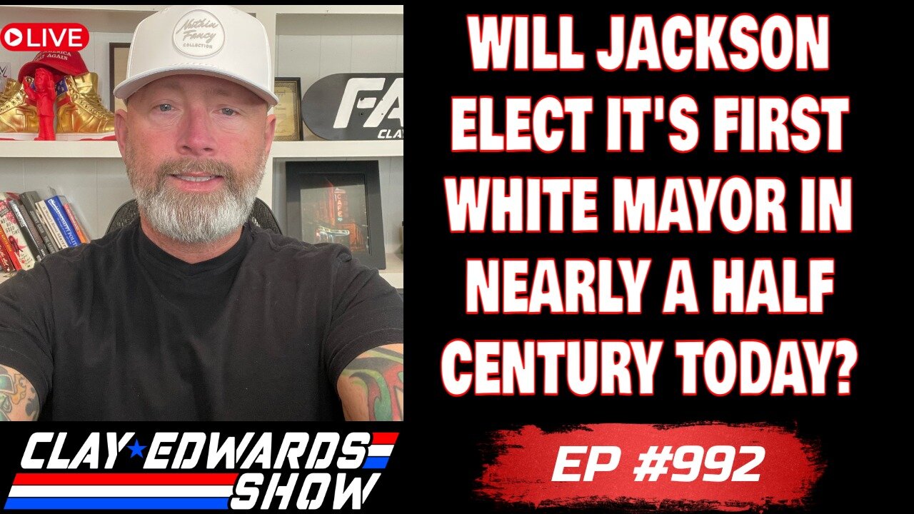 COULD JACKSON, MS ELECT IT'S FIRST WHITE, CONSERVATIVE MAYOR IN 40 YEARS TODAY?