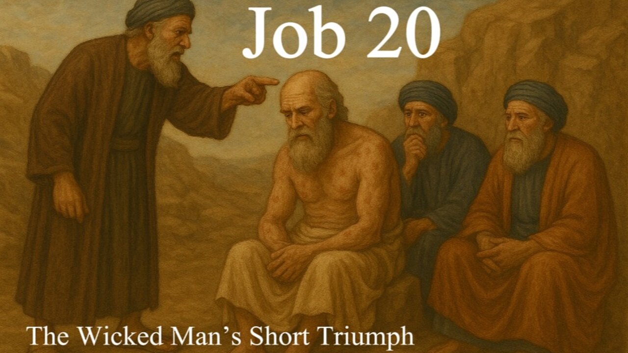 Job 20 Explained, KJV, Rightly Dividing — The Wicked Man’s Short Triumph