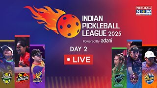 Live: IPBL 2025 Day 2 | High-Intensity Matchups Continue in the Indian Pickleball League