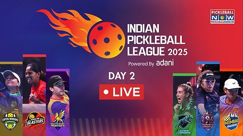 Live: IPBL 2025 Day 2 | High-Intensity Matchups Continue in the Indian Pickleball League