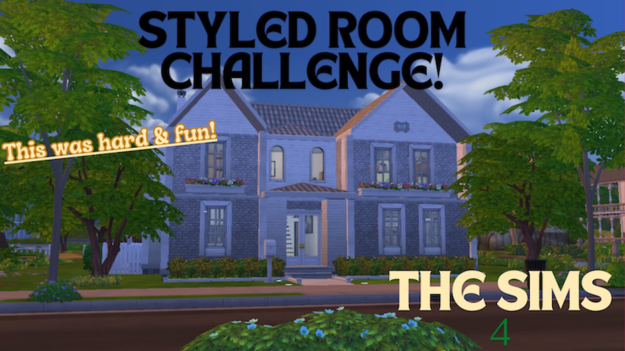 Sims 4 - Styled Room Challenge!