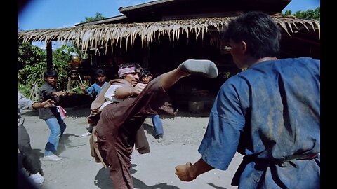 ''Keith Cooke's electrifying kicking action from The King of the Kickboxers/ 泰拳王 (1990).''