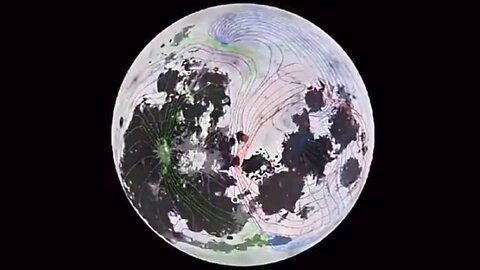 The Moon shows a Reflection of The Earth