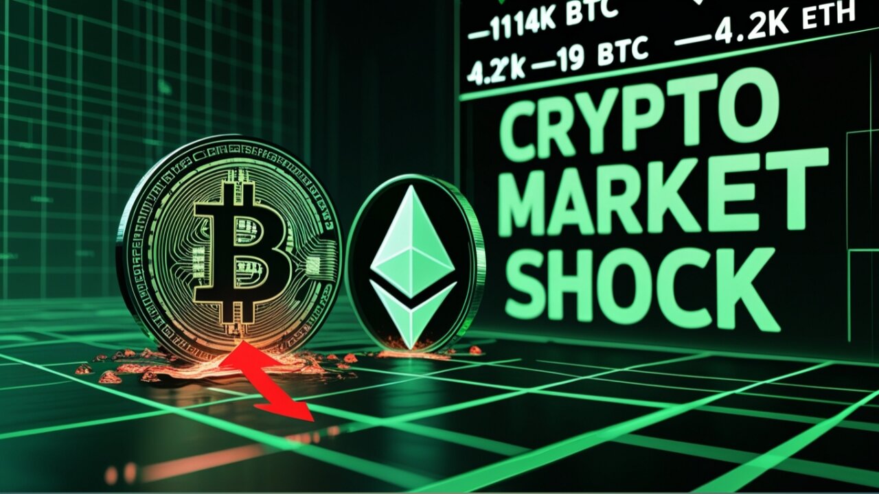 Bitcoin Plunges Below $114K | Ethereum Tanks $4.2K | Fed Speech Shakes Crypto!
