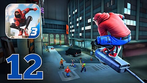 Spider Fighter 3: Hero Game - Gameplay Walkthrough Part 12 - Gang Fight (iOS, Android)