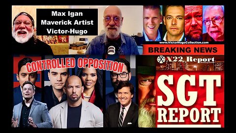 Max Igan Victor Hugo Expose Controlled Opposition In Alternative News Media Peddling Q Trump Israel
