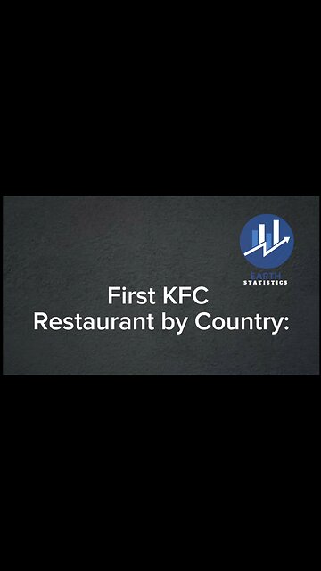 First KFC Restaurant by Country...