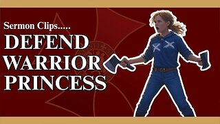 Templar Church Minister Defends The Scottish Warrior Princess