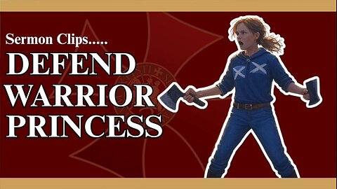 Templar Church Minister Defends The Scottish Warrior Princess