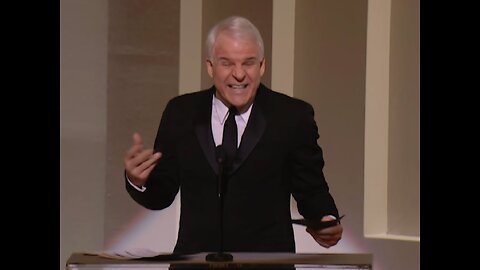 George W. Bush stalks Steve Martin #stevemartin #bush