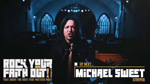 Michael Sweet of Christian Rock Band Stryper is Up Next on Rock Your Faith Out!
