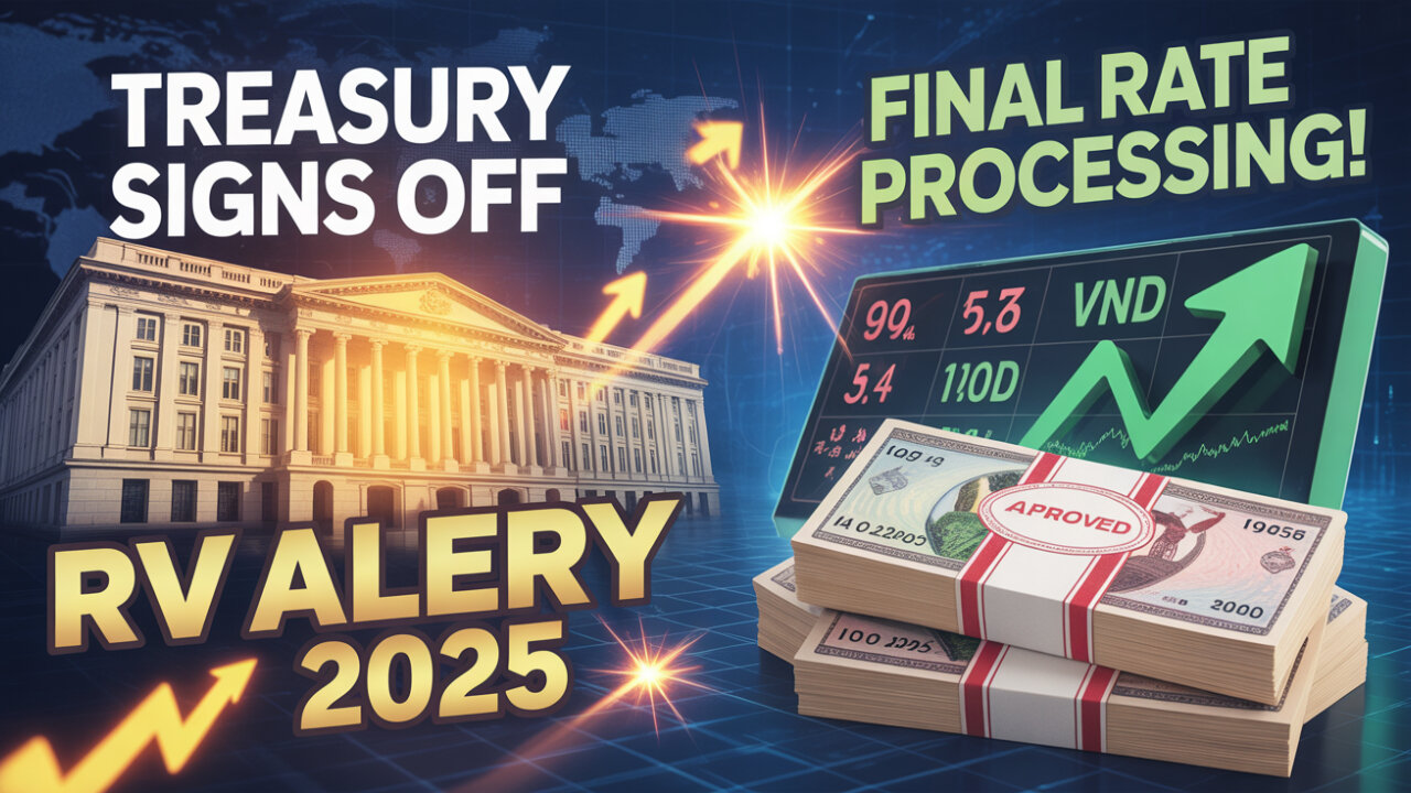 Iraqi Dinar RV ALERT – Treasury Signs Off on Final Rate Processing! 💥 IQD Today News